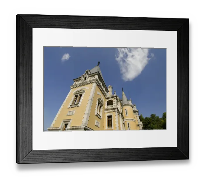 Framed Print : Ukraine, Yalta. Massandra Palace, summer palace and home of Tsar Alexander III in the late 1800s Framed Print : Ukraine, Yalta. Massandra Palace, summer palace and home of Tsar Alexander III in the late 1800s