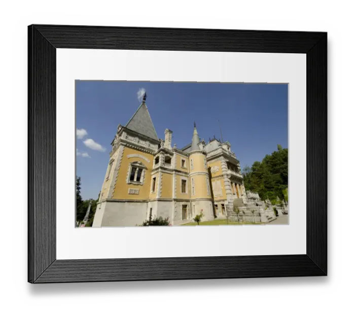 Framed Print : Ukraine, Yalta. Massandra Palace, summer palace and home of Tsar Alexander III in the late 1800s Framed Print : Ukraine, Yalta. Massandra Palace, summer palace and home of Tsar Alexander III in the late 1800s