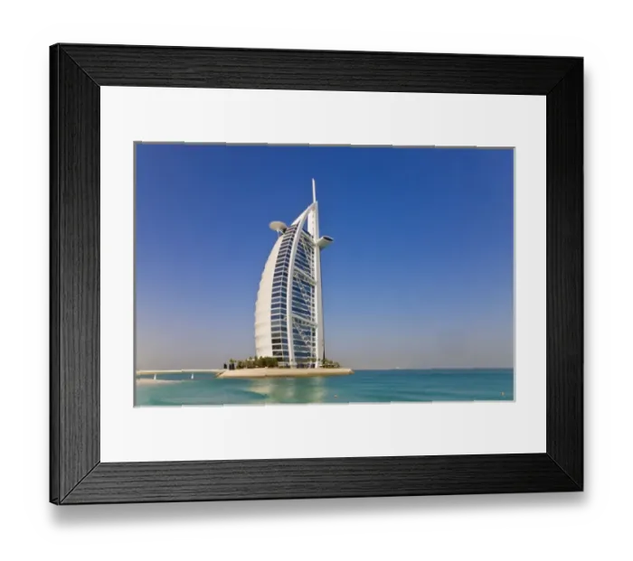 Framed Print : Burj Al Arab Hotel, Dubai, UAE