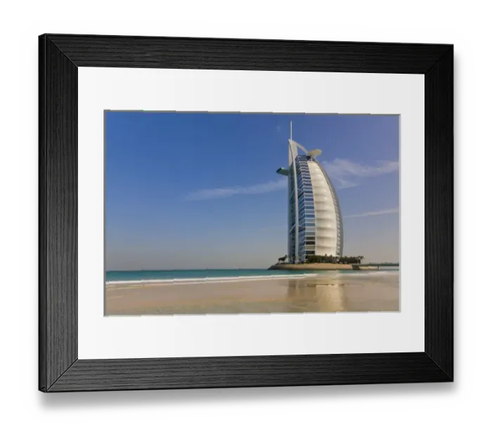 Framed Print : Burj Al Arab Hotel, Dubai, UAE