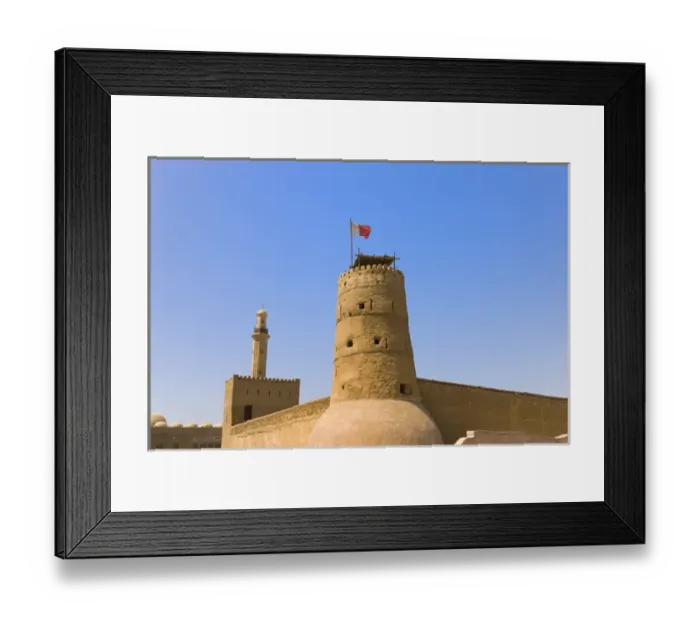 Framed Print : Fahaidi Fort, Dubai, United Arab Emirates Framed Print : Fahaidi Fort, Dubai, United Arab Emirates