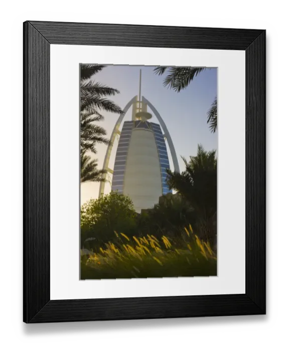 Framed Print : Burj Al Arab Hotel, famous building in Dubai, UAE Framed Print : Burj Al Arab Hotel, famous building in Dubai, UAE