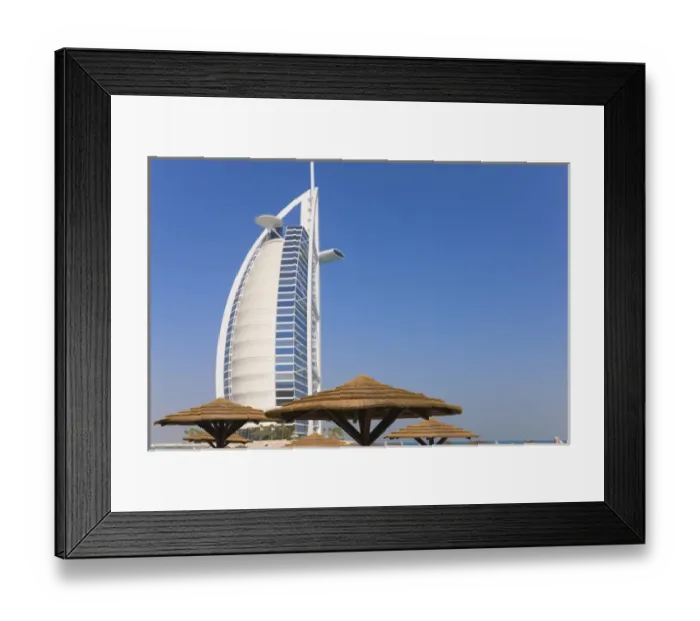 Framed Print : Burj Al Arab Hotel, Dubai, UAE