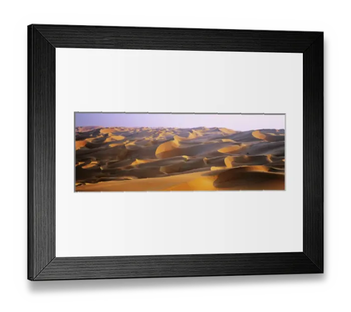 Framed Print : Sand Dunes in the Rub al-Khali Framed Print : Sand Dunes in the Rub al-Khali