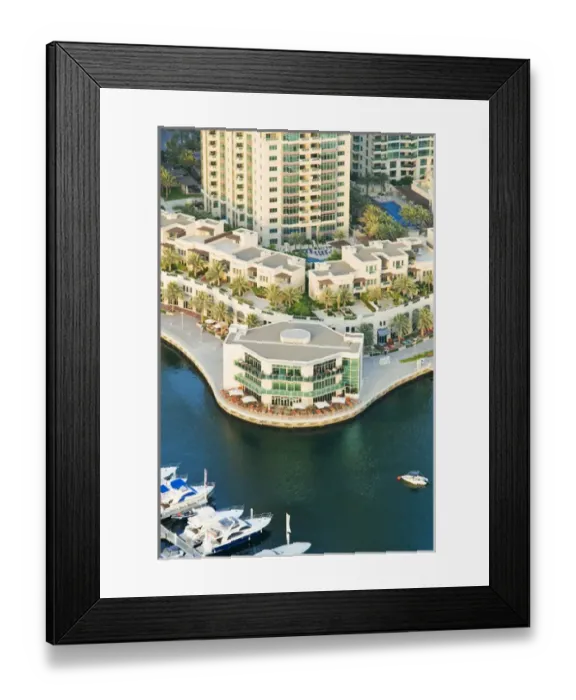 Framed Print : Dubai Marina, Dubai, United Arab Emirates, Middle East Framed Print : Dubai Marina, Dubai, United Arab Emirates, Middle East