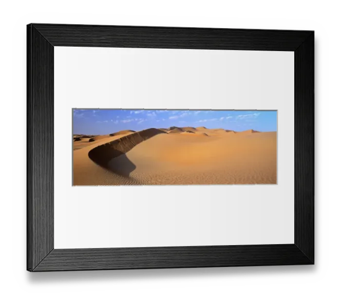 Framed Print : Sand Dunes in the Rub al-Khali Framed Print : Sand Dunes in the Rub al-Khali