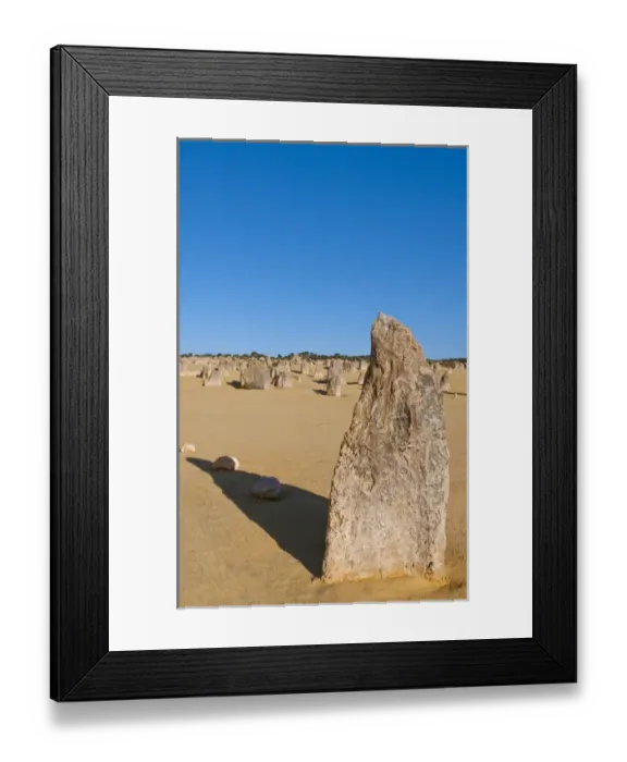 Framed Print : The Pinnacles a famous rock formation in Nambung National Park in Western Australia Framed Print : The Pinnacles a famous rock formation in Nambung National Park in Western Australia