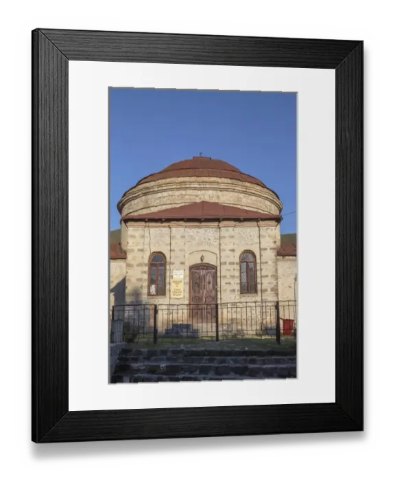 Framed Print : Azerbaijan, Sheki. A 6th-century Caucasian Albanian church Framed Print : Azerbaijan, Sheki. A 6th-century Caucasian Albanian church