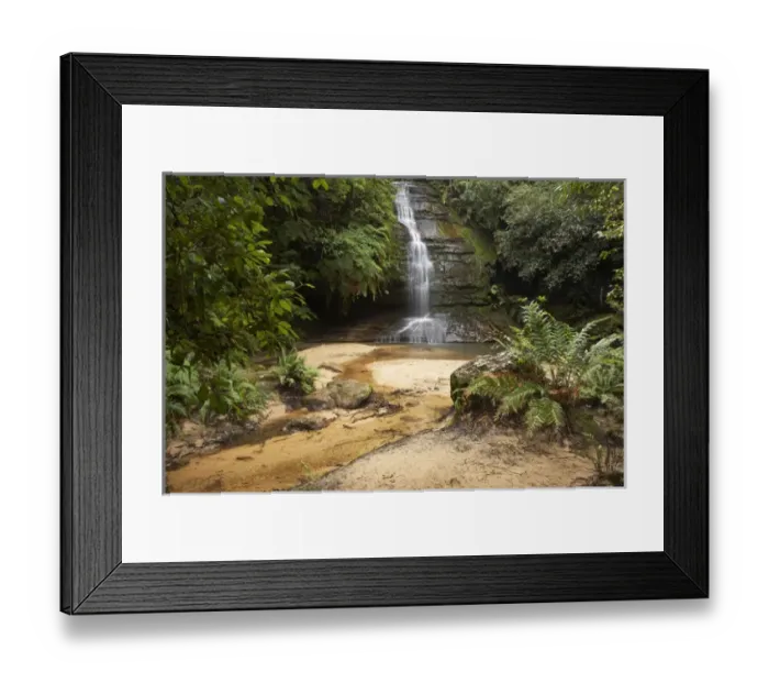 Framed Print : Pool of Siloam, Leura, Blue Mountains, New South Wales, Australia
