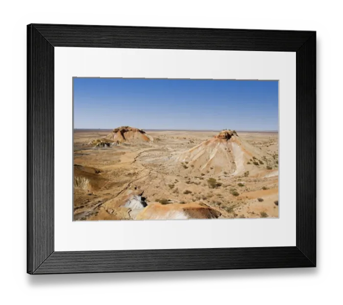 Framed Print : Painted Desert, Arkaringa, near Oodnadatta, Outback, South Australia, Australia