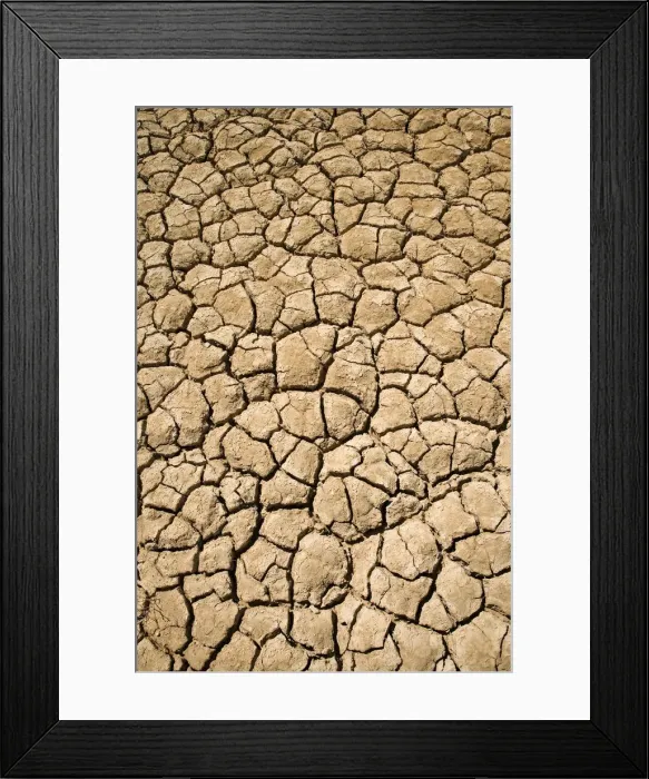 Framed Print : Dry Irrigation Pond, Strzelecki Track, Outback, South Australia, Australia Framed Print : Dry Irrigation Pond, Strzelecki Track, Outback, South Australia, Australia