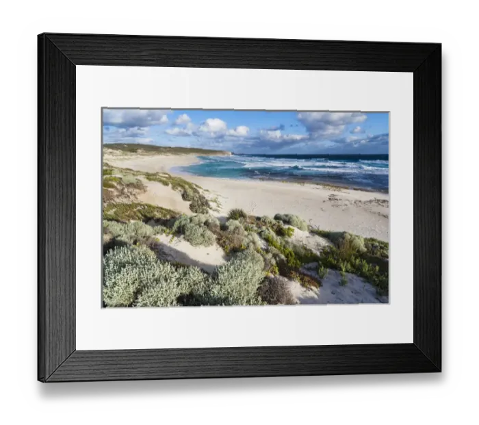 Framed Print : The coastline at Hanson Bay on Kangaroo Island, australia Framed Print : The coastline at Hanson Bay on Kangaroo Island, australia