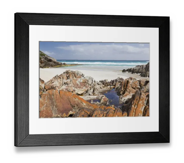 Framed Print : Flinders Chase National Park, Australia, mouth of Rocky River Framed Print : Flinders Chase National Park, Australia, mouth of Rocky River