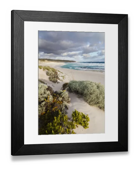 Framed Print : The coastline at Hanson Bay on Kangaroo Island, australia