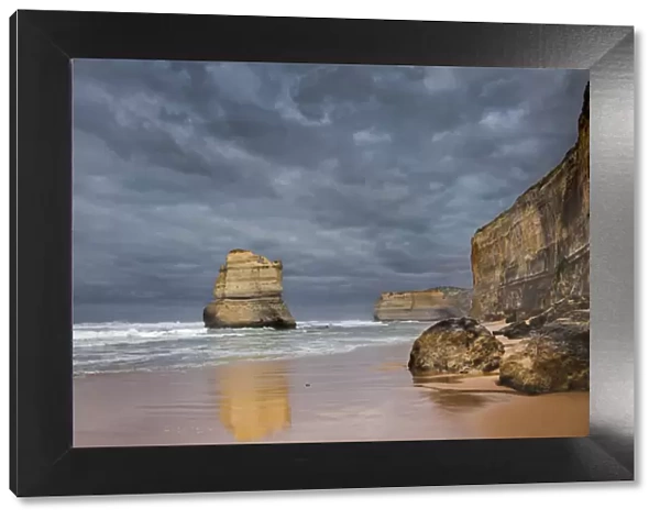 The 12 Apostles, seen from the beach at Gibsons Steps, Great Ocean Road, Australia