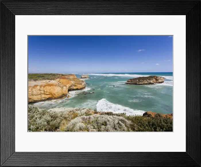 Framed Print : Great Ocean Road near Peterborough, Australia