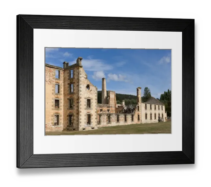 Framed Print : Porth Arthur historic site, a penitentiary or convict site on Tasmania Framed Print : Porth Arthur historic site, a penitentiary or convict site on Tasmania
