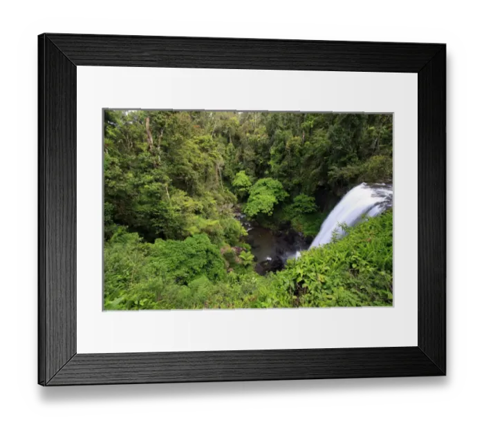 Framed Print : Zillie Falls is one of three popular waterfalls on the 15 km Waterfall Circuit off Framed Print : Zillie Falls is one of three popular waterfalls on the 15 km Waterfall Circuit off