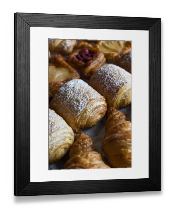 Framed Print : Australia, Victoria, VIC, Yarra Valley, Healesville, pastries