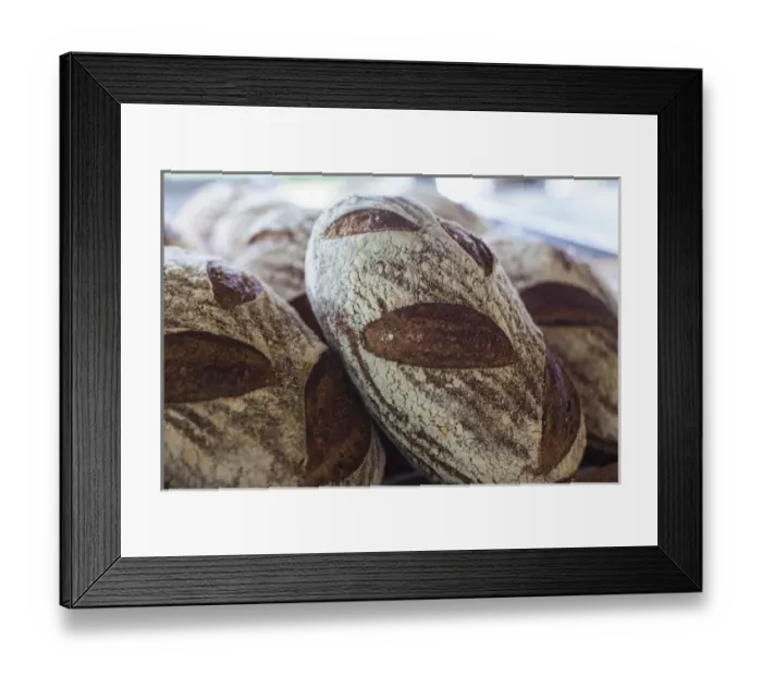 Framed Print : Australia, Victoria, VIC, Yarra Valley, Healesville, bread Framed Print : Australia, Victoria, VIC, Yarra Valley, Healesville, bread
