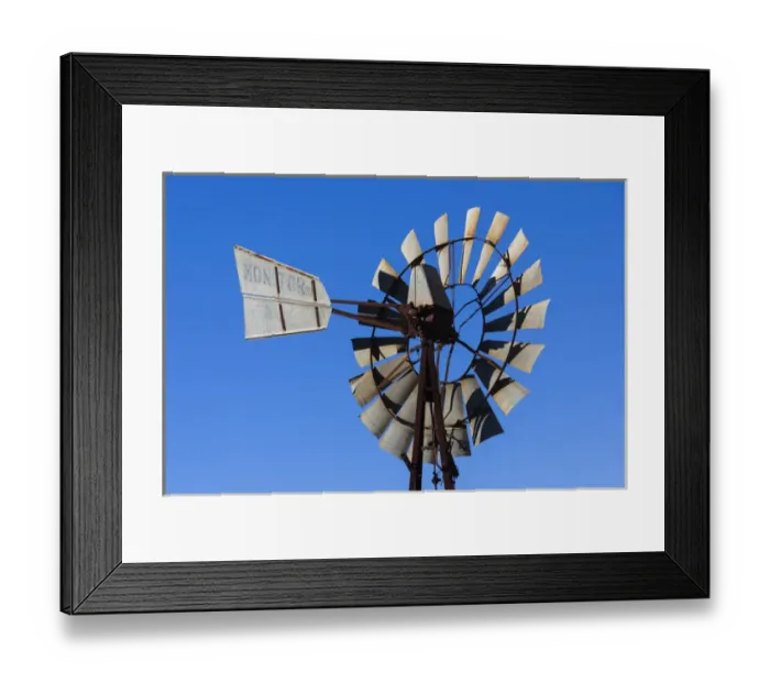 Framed Print : Australia, South Australia, Clare Valley, Clare, vineyard windmill Framed Print : Australia, South Australia, Clare Valley, Clare, vineyard windmill