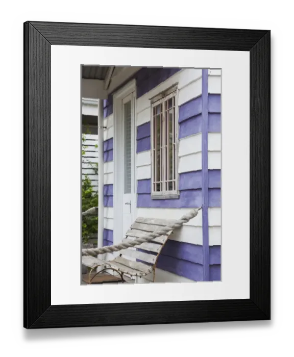 Framed Print : Australia, South Australia, Fleurieu Peninsula, Middleton, striped beach huts Framed Print : Australia, South Australia, Fleurieu Peninsula, Middleton, striped beach huts
