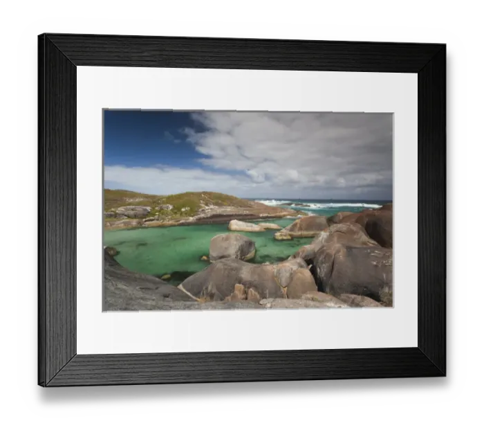 Framed Print : Australia, Western Australia, The Southwest, Denmark, Greens Pool Framed Print : Australia, Western Australia, The Southwest, Denmark, Greens Pool