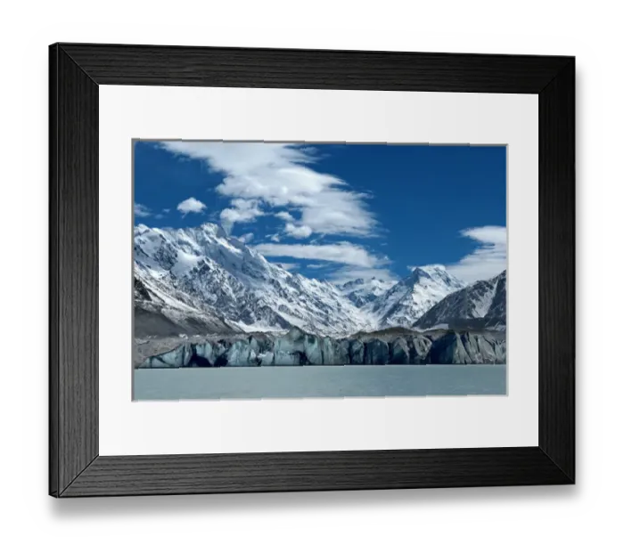 Framed Print : New Zealand; South Island. Tasman Glacier Terminal Lake Framed Print : New Zealand; South Island. Tasman Glacier Terminal Lake