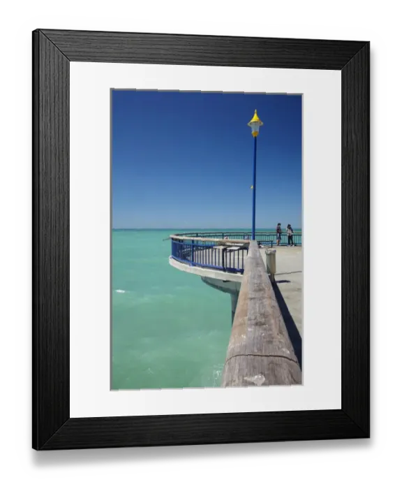 Framed Print : People on New Brighton Pier, Christchurch, Canterbury, South Island, New Zealand Framed Print : People on New Brighton Pier, Christchurch, Canterbury, South Island, New Zealand