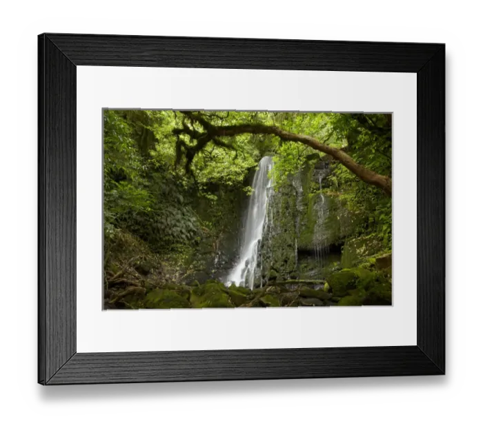 Framed Print : Matai Falls, Catlins, South Otago, South Island, New Zealand