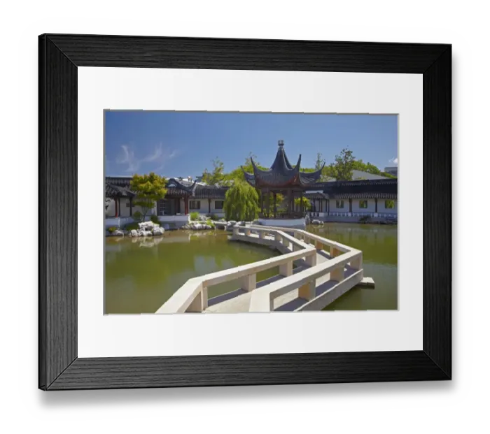 Framed Print : Chinese Gardens, Dunedin, Otago, South Island, New Zealand