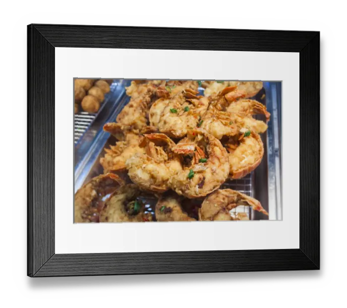 Framed Print : Australia, New South Wales, NSW, Sydney, Sydney Fish Market, prepared seafood Framed Print : Australia, New South Wales, NSW, Sydney, Sydney Fish Market, prepared seafood