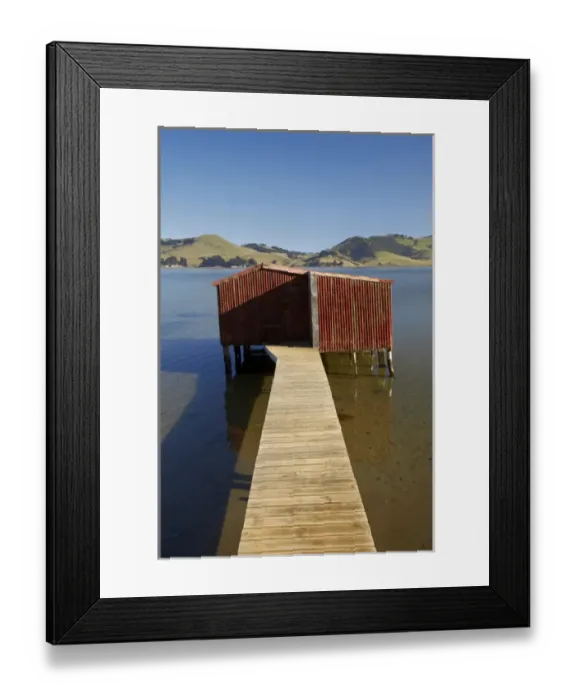 Framed Print : Boat Shed, Hoopers Inlet, Otago Peninsula, Dunedin, South Island, New Zealand Framed Print : Boat Shed, Hoopers Inlet, Otago Peninsula, Dunedin, South Island, New Zealand