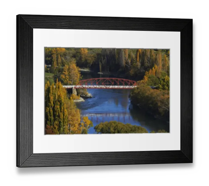Framed Print : Clyde Bridge and Clutha River, Clyde, Central Otago, South Island, New Zealand Framed Print : Clyde Bridge and Clutha River, Clyde, Central Otago, South Island, New Zealand