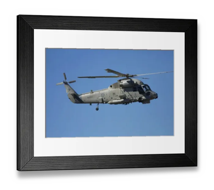 Framed Print : Seasprite Helicopter, (Kaman SH 2G Seasprite)