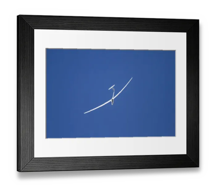 Framed Print : Glider doing a loop, Warbirds over Wanaka, Wanaka, Otago, South Island, New Zealand