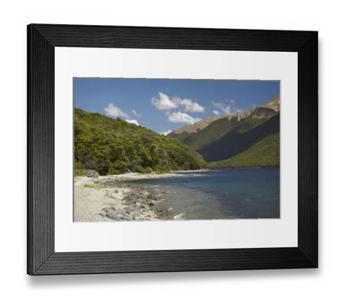 Framed Print : 4WD on track around North Mavora Lake, and Livingstone Mountains, Southland, South Island Framed Print : 4WD on track around North Mavora Lake, and Livingstone Mountains, Southland, South Island