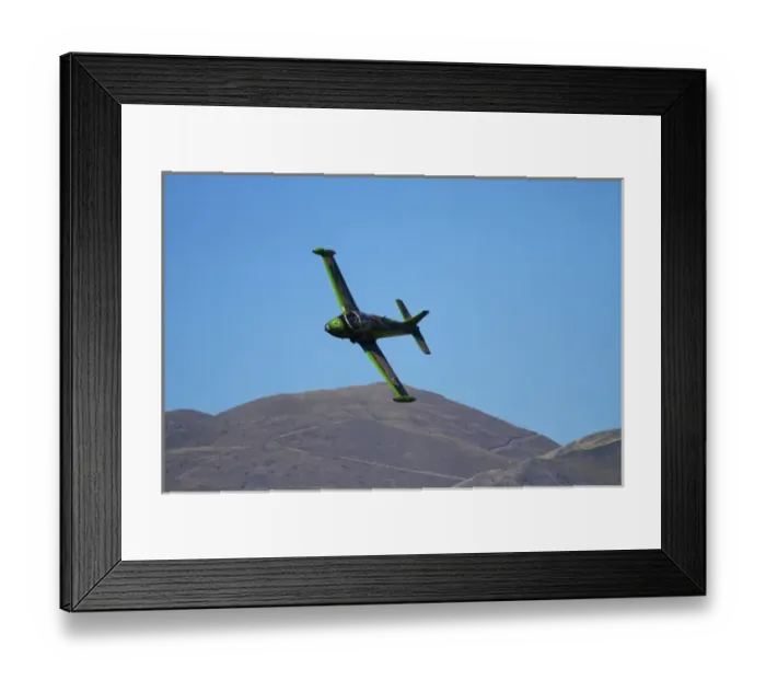 Framed Print : Strikemaster jet, Warbirds over Wanaka, Wanaka, Otago, South Island, New Zealand
