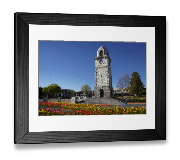 Framed Print : Memorial Clock Tower, Seymour Square, Blenheim, Marlborough, South Island, New Zealand Framed Print : Memorial Clock Tower, Seymour Square, Blenheim, Marlborough, South Island, New Zealand