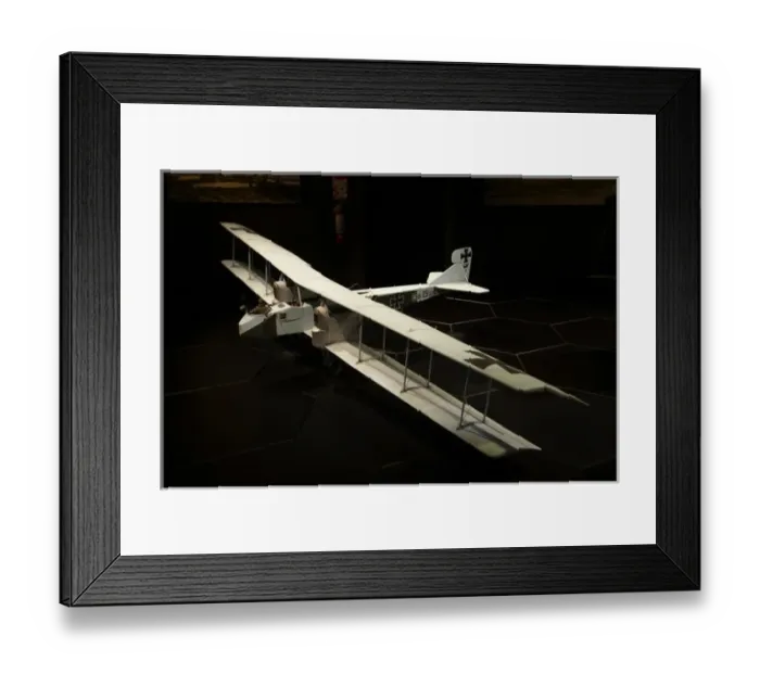 Framed Print : WWI German Gotha bomber, Omaka Aviation Heritage Centre, Blenheim, Marlborough, South Island