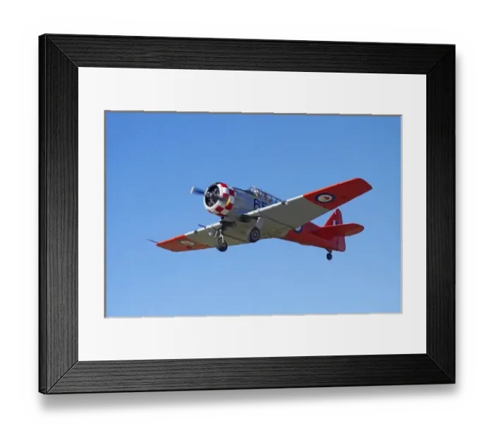 Framed Print : North American Harvard, or T-6 Texan, or SNJ Framed Print : North American Harvard, or T-6 Texan, or SNJ