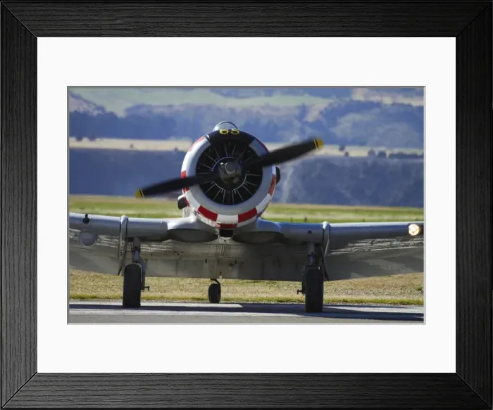 Framed Print : North American Harvard, or T-6 Texan, or SNJ Framed Print : North American Harvard, or T-6 Texan, or SNJ