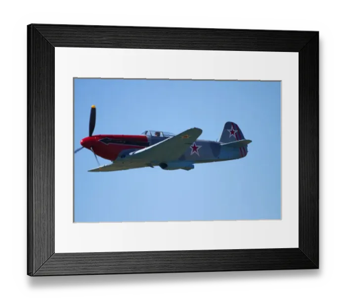 Framed Print : Yakovlev Yak-3 - WWII Russian Fighter Plane (smallest and lightest World War II combat Framed Print : Yakovlev Yak-3 - WWII Russian Fighter Plane (smallest and lightest World War II combat