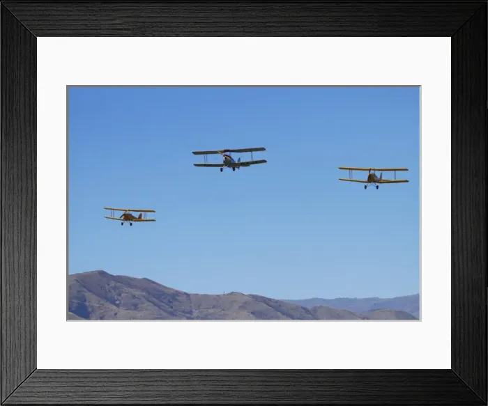 Framed Print : De Havilland DH 82A Tiger Moth Biplanes, Warbirds over Wanaka, Wanaka, Otago, South Island Framed Print : De Havilland DH 82A Tiger Moth Biplanes, Warbirds over Wanaka, Wanaka, Otago, South Island