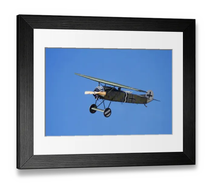 Framed Print : German WWI Fokker D-8 fighter plane (The Flying Razor )