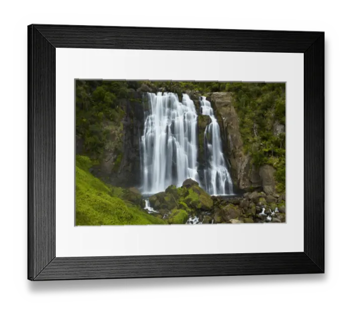 Framed Print : Marokopa Falls, Waitomo District, Waikato, North Island, New Zealand Framed Print : Marokopa Falls, Waitomo District, Waikato, North Island, New Zealand
