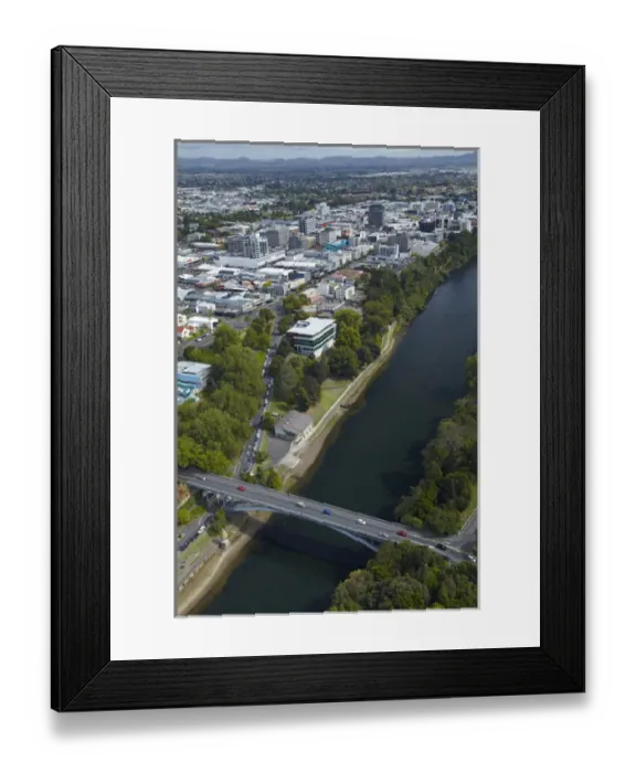 Framed Print : Waikato River and Victoria Bridge (1910), Hamilton, Waikato, North Island, New Zealand Framed Print : Waikato River and Victoria Bridge (1910), Hamilton, Waikato, North Island, New Zealand