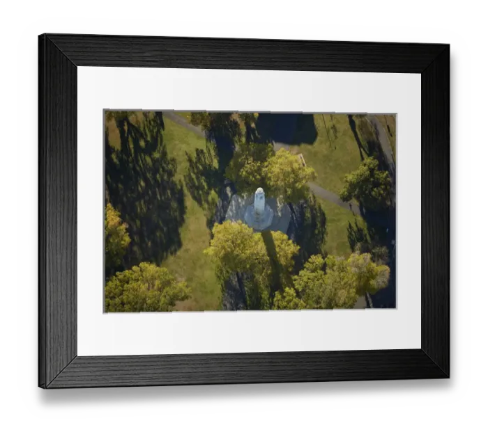 Framed Print : Cenotaph, Queens Gardens, Dunedin, Otago, South Island, New Zealand - aerial Framed Print : Cenotaph, Queens Gardens, Dunedin, Otago, South Island, New Zealand - aerial
