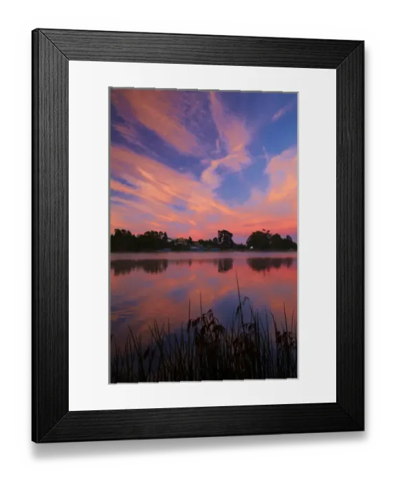 Framed Print : Sunrise over Lake Rotoroa, Hamilton, Waikato, North Island, New Zealand Framed Print : Sunrise over Lake Rotoroa, Hamilton, Waikato, North Island, New Zealand