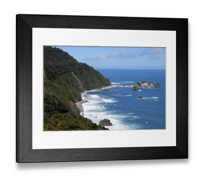 Framed Print : The Tasman Sea, Karamea, New Zealand Framed Print : The Tasman Sea, Karamea, New Zealand